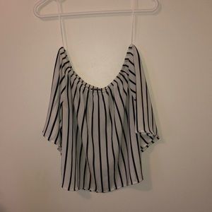 Off the shoulder shirt
